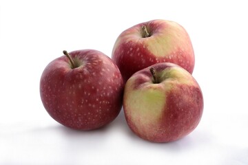 colorful,tasty apples close up