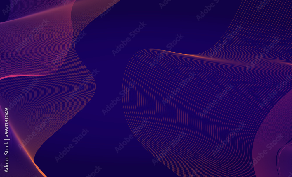 Aufkleber abstract wave element for design digital frequency track equalizer stylized line art background