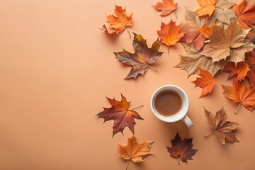 Crisp Autumn Air with Colorful Leaves