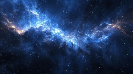 Galaxy background illustration with stars, space galaxy background, background with space, milky...