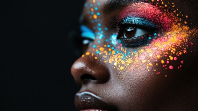 An abstract image with a black and brown gradient background, showcasing subtle textural details, suitable for various thematic and design purposes, invoking depth and simplicity.