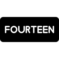 Fourteen Icon
