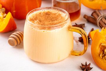 Sweet non caffeine pumpkin milk