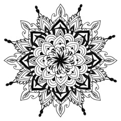 Mandala floral