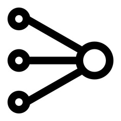 perceptron, neural network, deep learning, algorithm, artificial intelligence outline icon