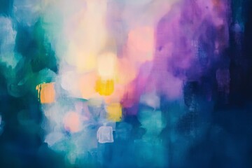 Obraz premium Modern abstract colorful painting with texture of paint and brush strokes