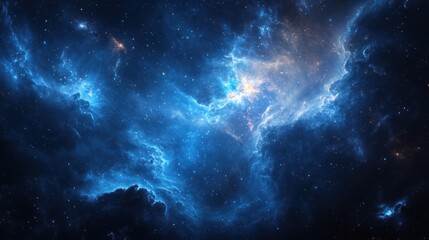 Fototapeta premium Galaxy background illustration with stars, space galaxy background, background with space, milky way supernova