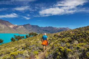 Fototapeta premium Hike in Patagonia