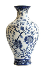 Chinese pottery, classic design with cultural motifs, transparent background