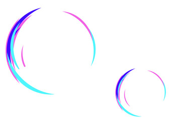 Fototapeta premium Soap Bubbles Illustration