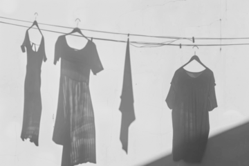 PNG  Shadows of hanging clothes