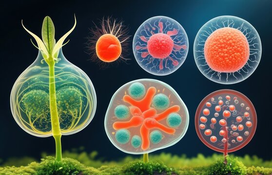 Various cellulosic types and their corresponding cells.