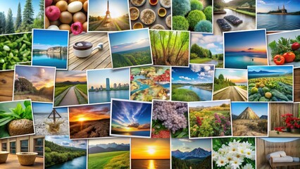 A collection of various tags for a stock photo representing a diverse range of concepts