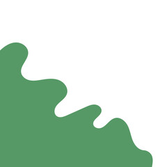 Abstract Blob Corner