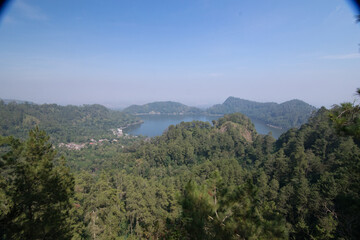 view from the top of mountain