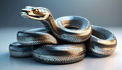 Fototapeta premium a futuristic snake