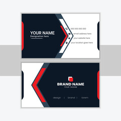 Corporate business card Layout with Minimal Individual
