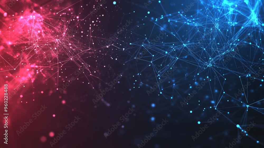 Poster a sleek, modern digital background with abstract lines and patterns, ideal for showcasing ai, neural