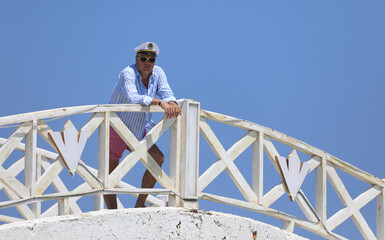 portrait of a male sea captain