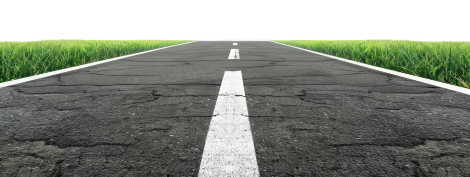 PNG Open road leading forward - Powered by Adobe