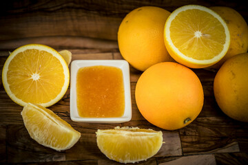 Frucht Gelee oder Obst Marmelade zum Frühstück