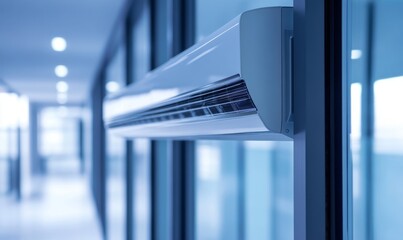 Innovative Climate Control: Cutting-Edge Solutions for Extreme Heat Management in Modern Living Spaces. Sleek Air Conditioning Units Revolutionize Summer Comfort. Perfect for Marketing Campaigns, Best