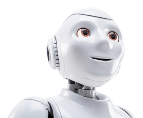 PNG Robot representation technology futuristic.