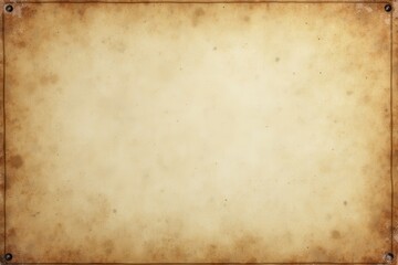 Obraz premium Aged, Brown, Framed Paper with Metal Fasteners