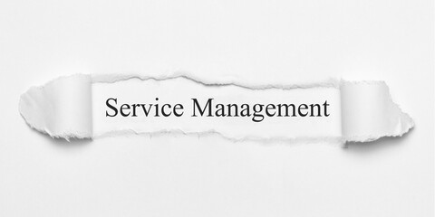 Obraz premium Service Management