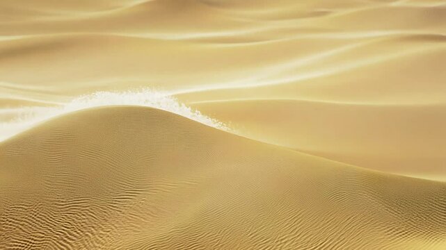 Static video of beautiful abstract wave background with sandy, granular texture.