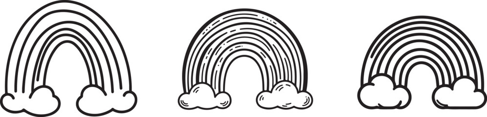 Flat Color Spectrum Icon for Websites and Mobile Apps.