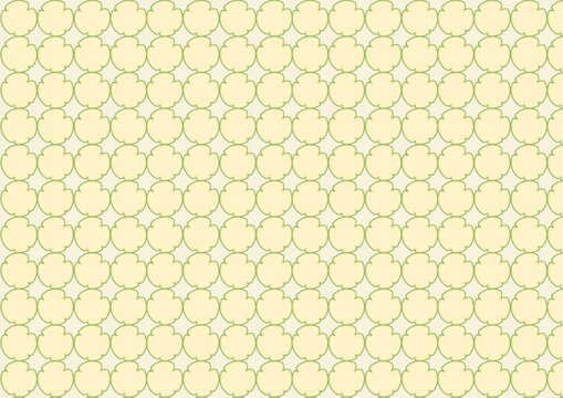 ピーマンのパネルデザインのイラスト