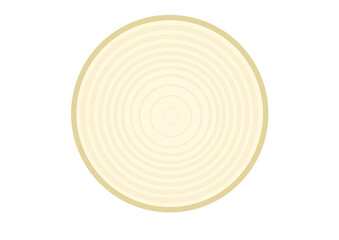 玉ねぎのシンプル円イラスト