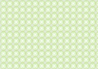 キウイのパネルデザインのイラスト