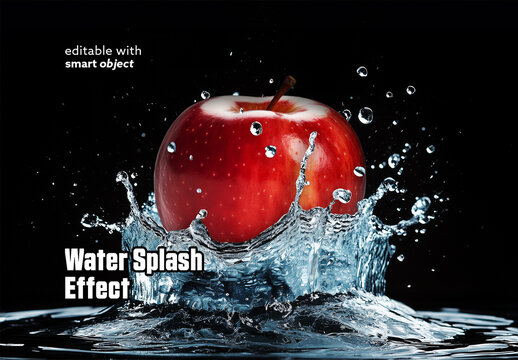 Water Splash Effect with Ai Elements