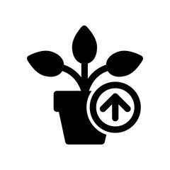Grow icon template