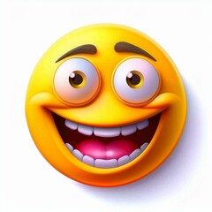 Fototapeta premium 3d face Emoji 