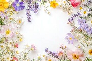 Fototapeta premium delicate watercolor painting of a variety of popular 