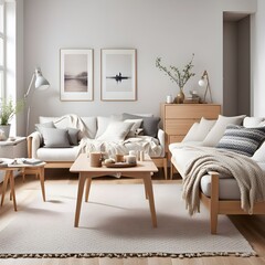 Obraz premium scandinavian style room