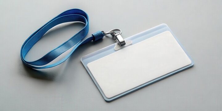 Hello my name is card with space for personalization