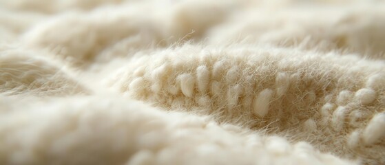 Fabric fibers closeup, bed sheets, dust mites, easy care, soft focus, detailed