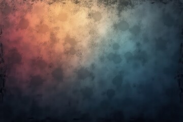 Fototapeta premium Abstract Grunge Texture with Blurry Splashes of Color