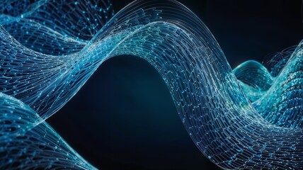 beautiful abstract wave technology background with blue light digital effect corporate concept
By watcher tonoi