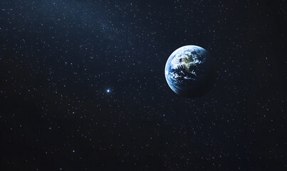 Obraz premium graphics of space, planets, and astronauts on a white background.