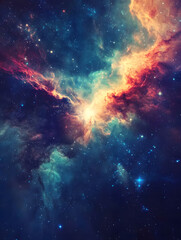 Fototapeta premium graphics of space, planets, and astronauts on a white background.