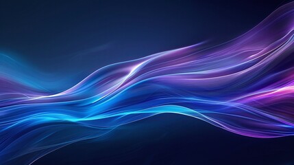 Fototapeta premium Abstract colorful wave gradients flowing in smooth motion, creating a vibrant and dynamic background for modern designs.