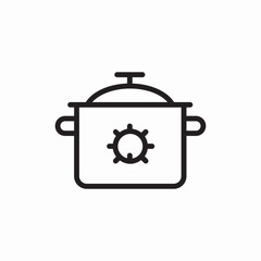 multicooker household kitchen cook icon