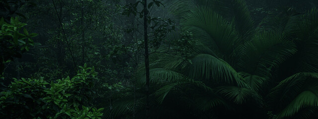 An aerial view or canopy tree top view of rainforest greenery ecosystem, concept of sustainable, conservation and environmental background. ecology exploration of earth, biodiversity and oxygen.