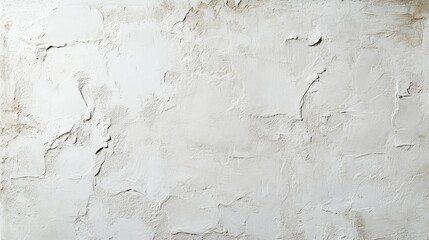 Fototapeta premium Textured stucco white wall with a rustic finish, providing a versatile backdrop for creative designs.