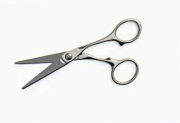 Fototapeta premium Illustration of a watercolor scissors on white background